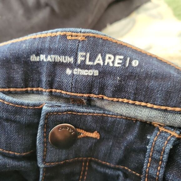 Chico's premium flare jeans - Picture 5 of 5